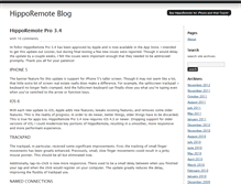 Tablet Screenshot of blog.hipporemote.com